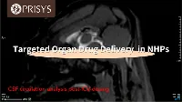 منصة توصيل الأدوية المستهدفة في NHP